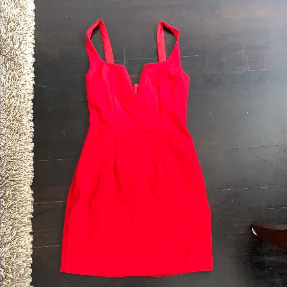 Revolve mini red dress - Picture 1 of 5